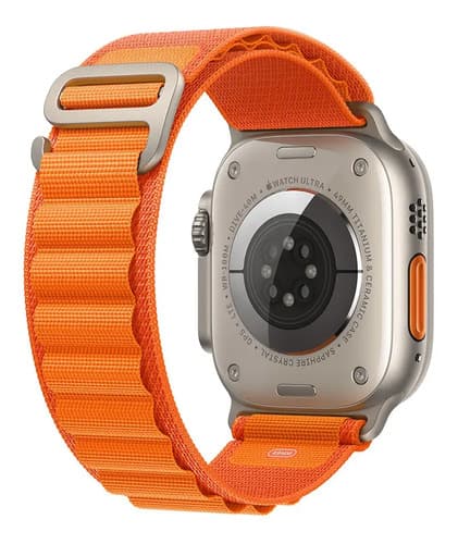 Apple Watch Ultra Gps - Caja De Titanio 49 Mm - Correa Naranja - L - 3