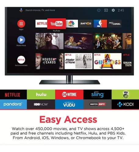 Ematic Jetstream 4k Ultrahd Android Tv Box With Voice Search Negro - 2