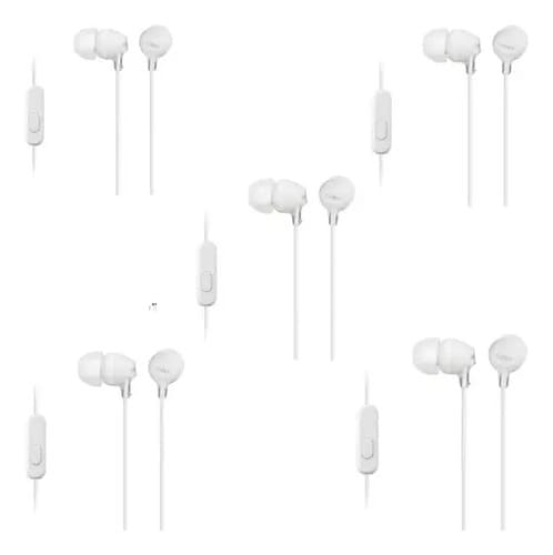 Auriculares In-ear Gamer Sony Mdr-ex14ap Blanco 5 Piezas Blanco - 2