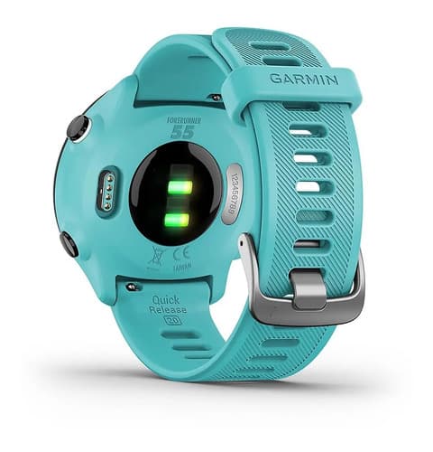 Monitor Garmin Forerunner 55 Aqua Silicona Azul - 5