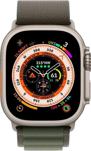 Apple Watch Ultra (gps + Cellular) Verde 49 Mm Titanio S Titanio - 2