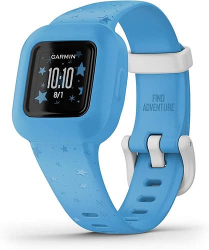 Reloj De Pulsera Garmin Vivofit Jr3 Bluetooth Blue Stars Azul Claro Azul Claro Negro