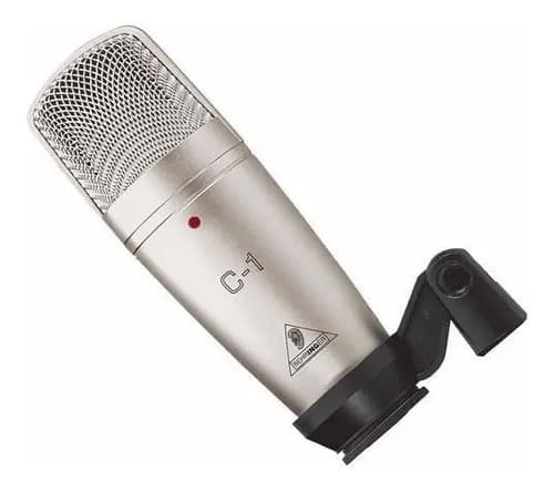 Behringer C1 Microfono Condensador De Estudio Color Plata - 3