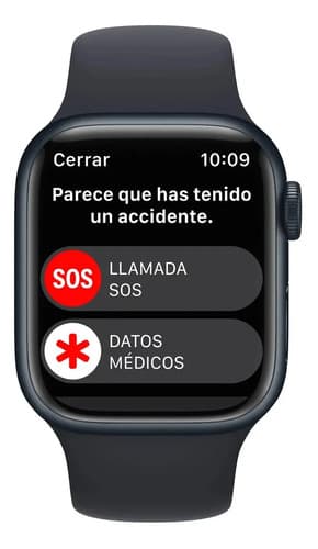 Apple Watch Series 8 Gps De 41 Mm Color Negro Medianoche Deportivo Azul Medianoche/patrón - 6