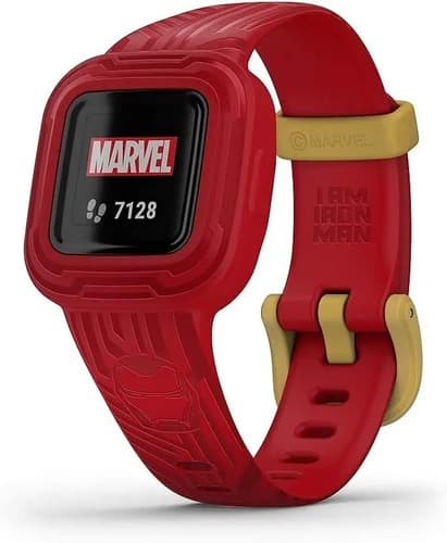 Reloj De Pulsera Garmin Vivofit Jr3 Bluetooth Iron Man Rojo