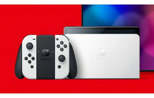 Consola Nintendo Switch Oled Blanco 64gb 4gb Ram Portátil - 4