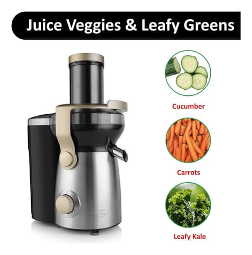Brentwood Appliances Jc-1000  Extractor De Jugo Negro - 5