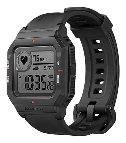 Amazfit Neo Negro Color De La Caja Black Color De La Correa Black