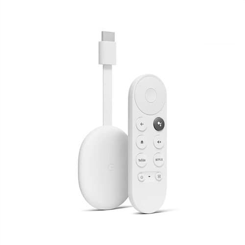 Google Chromecast Con Google Tv Hd Color Blanco Blanco De Voz
