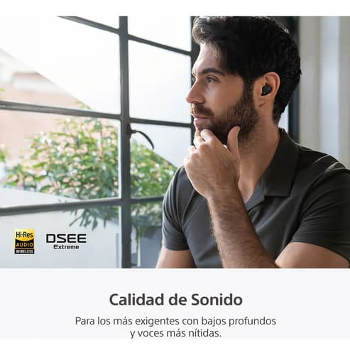 Audífonos True Wireless Con Noise Cancelling Wf-1000xm5 Color Negro - 3