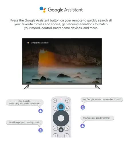 Onn Uhd Streaming 4k 2 Gb Ram Google Tv 2023 Color Negro De Voz - 5