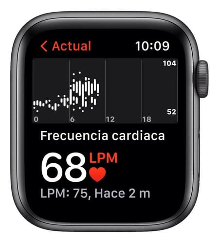 Apple Watch Nike Se44mm Correa Deportiva Nike Carbono/negro Gris Espacial Carbono/negro - 4