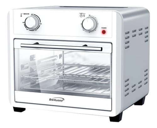 Horno Brentwood Af-2400si Eléctrico Compacto Hogar Plateado