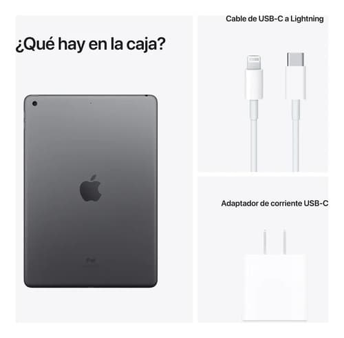 Tablet Apple iPad 9na Gen 10.2'' Wifi 64gb Gris Espacial Versión 2021 A2602 3 Gb Ram - 8