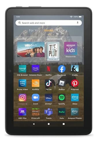 Tablet 2020 Kfonwi 8  32gb Color Black 2gb De Memoria Ram - 4