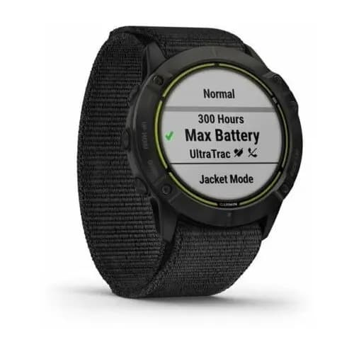Garmin Enduro Titanio Gris Carbón Con Correa De Nailon Negra Negro - 4