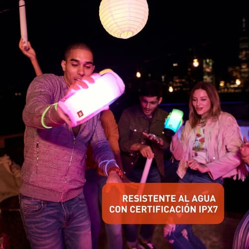 Bocina Jbl Pulse 4 Jblpulse4blkam Portátil Con Bluetooth Waterproof Blanca Blanco - 5