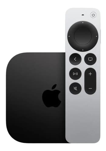 Apple Tv 4k (wifi + Ethernet) A2843 De Voz 3.ª Generación 2022 4k 128gb Negro