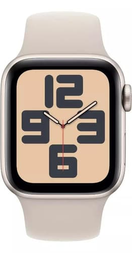 Apple Watch Se (2nd Gen) Gps  Caja De Aluminio Blanco Estelar De 44 Mm  Correa Deportiva Blanco Estelar - M/l