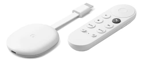 Google Chromecast 4k Chromecast With Google Tv Ga01919-us De Voz 4ª Generación 4k 8gb Nieve Con 2gb De Memoria Ram - 2
