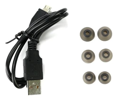 Auriculares Entrenamiento Alphasonik Inalámbricos Grises Gris - 3