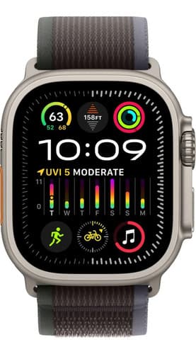 Apple Watch Ultra 2 (gps + Cellular) 49mm Blue/black  Titanio Correa Loop Trail Azul/negro - 2