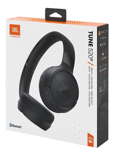 Audífonos Jbl Tune 520bt Over-ear Con Bluetooth Color Negro Negro - 6