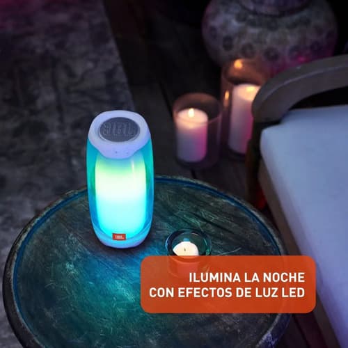 Bocina Jbl Pulse 4 Jblpulse4blkam Portátil Con Bluetooth Waterproof Blanca Blanco - 3