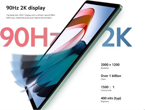 Tablet  Xiaomi Redmi Pad 10.61  128gb 6gb Ram Color Verde - Mint Green - 3