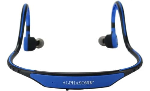 Auriculares Entrenamiento Alphasonik Inalámbricos Azules Azul