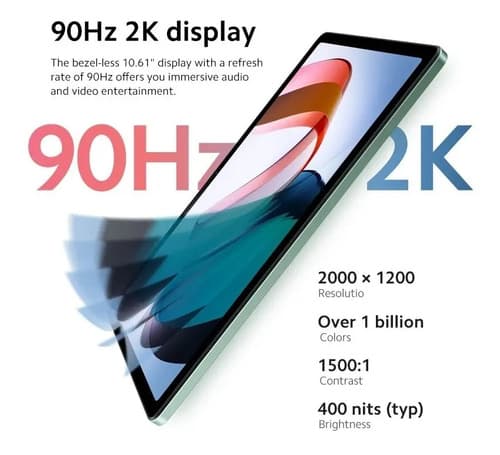 Tablet Xiaomi Redmi Pad 128gb 4gb Ram Moonlight Silver Color Moonlight Silver - 5
