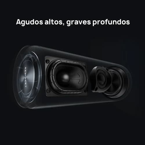 Bocina Huawei Sound Joy Portátil Bluetooth Devialet Negro Color Obsidian Black - 5