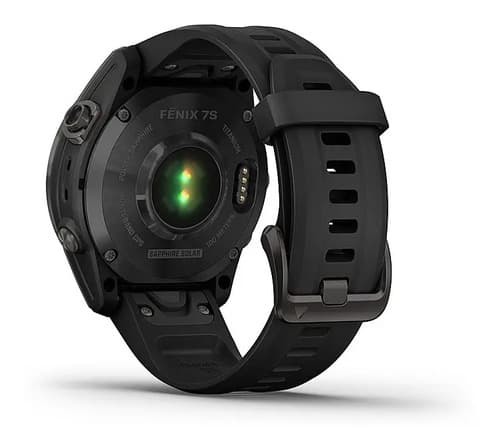 Reloj Garmin Fenix 7s Solar Zafiro Titanio Gris Oscuro 42mm Negro - 2