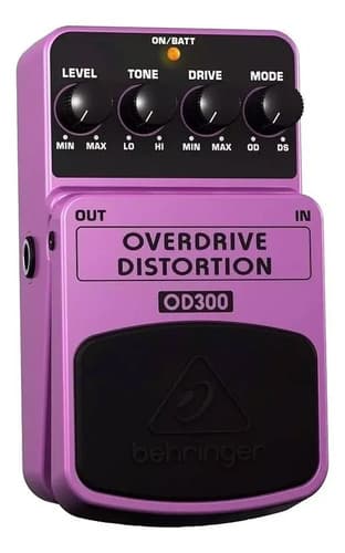 Pedal De Efecto Behringer Overdrive/distortion Od300  Lila Lila - 3