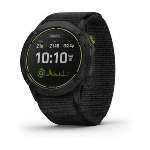 Garmin Enduro Titanio Gris Carbón Con Correa De Nailon Negra Negro - 3