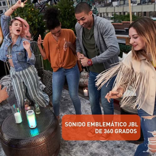 Bocina Jbl Pulse 4 Jblpulse4blkam Portátil Con Bluetooth Waterproof Blanca Blanco - 4