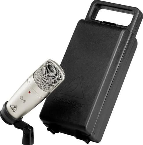 Behringer C1 Microfono Condensador De Estudio Color Plata