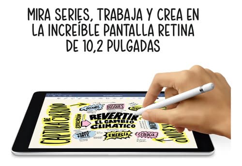 Tablet Apple iPad 9na Gen 10.2'' Wifi 64gb Gris Espacial Versión 2021 A2602 3 Gb Ram - 3