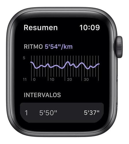 Apple Watch Nike Se44mm Correa Deportiva Nike Carbono/negro Gris Espacial Carbono/negro - 3