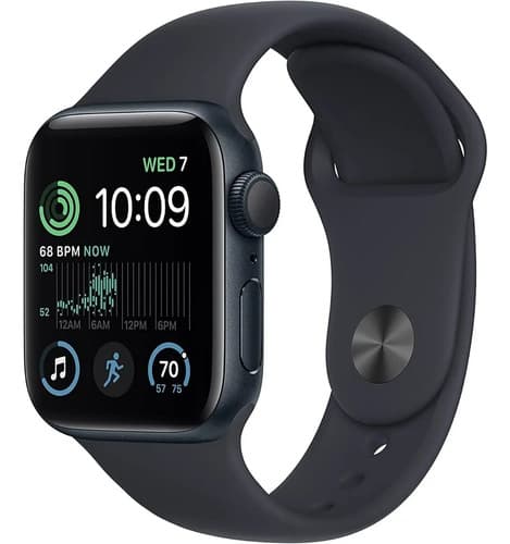 Apple Watch Se 2ª Gen Gps De 40mm 2022 Color Negro Midnight