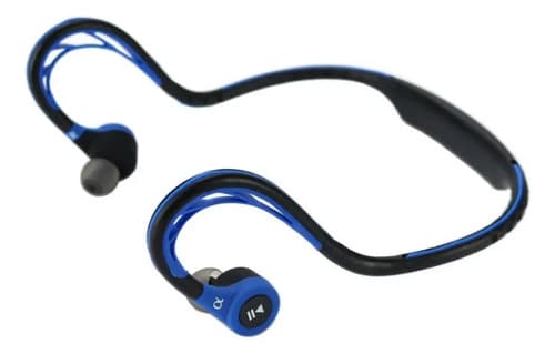 Auriculares Entrenamiento Alphasonik Inalámbricos Azules Azul - 3