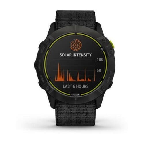 Garmin Enduro Titanio Gris Carbón Con Correa De Nailon Negra Negro - 2