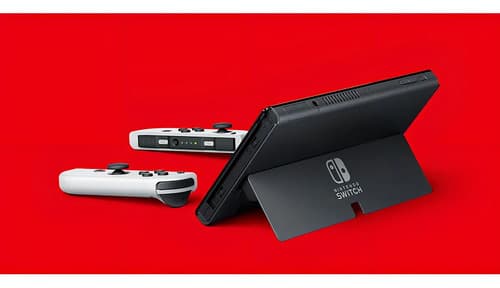 Consola Nintendo Switch Oled Blanco 64gb 4gb Ram Portátil - 3