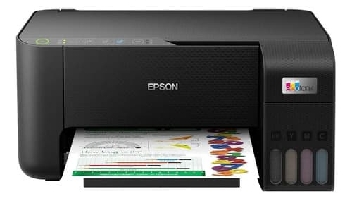 Impresora Multifunción Epson Ecotank L3250 Con Wifi Negra  Negro