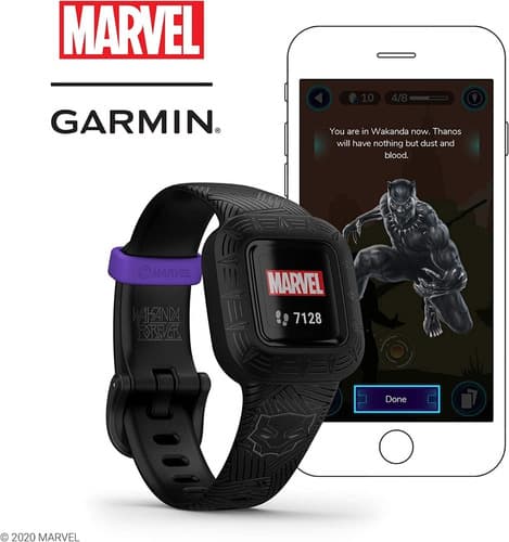 Reloj De Pulsera Garmin Vivofit Jr3 Bluetooth Black Panter Negro - 2