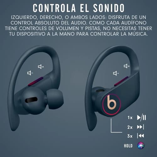 Audífonos Beats Powerbeats Pro Inalámbricos Apple H1 Azul Color Azul Marino - 9