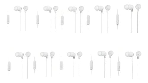 Sony - Mdrex14ap Auriculares Con Cable - Blanco 10 Piezas