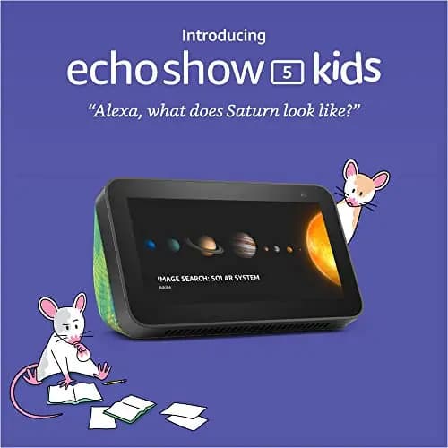 Amazon Echo Show 5 2nd Gen Kids Con Asistente Virtual Alexa, Pantalla Integrada De 5.5  Color Camaleón - 10