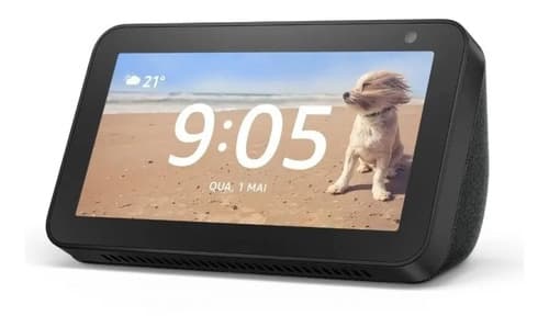 Amazon Echo Show 5 1st Gen Con Asistente Virtual Alexa, Pantalla Integrada De 5.5  Color Charcoal