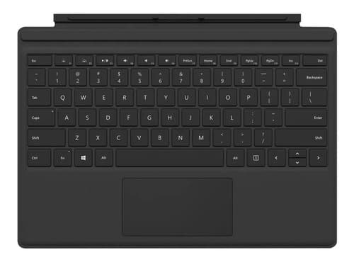 Teclado Microsoft Surface Pro Type Cover Negro 